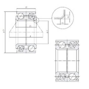 Bearing DE0787LLCS54/5A NTN