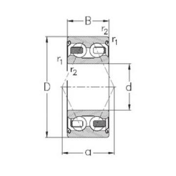 Bearing 3201-B-2Z-TV NKE