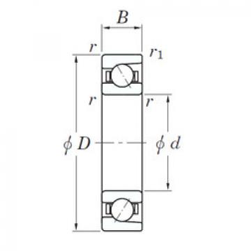 Bearing 3NC 7002 FT KOYO