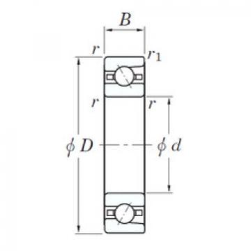 Bearing 3NC HAR008C FT KOYO