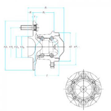 Bearing 44BWKH09 NSK