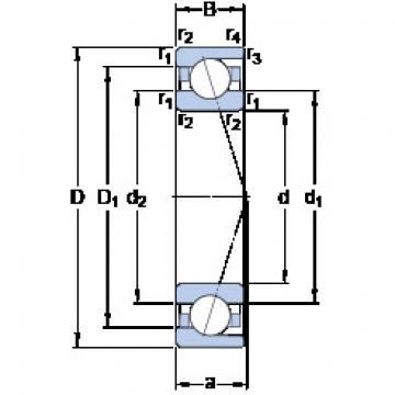 Bearing 7003 CD/HCP4A SKF