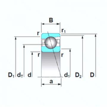 Bearing 7009CTRSU NSK