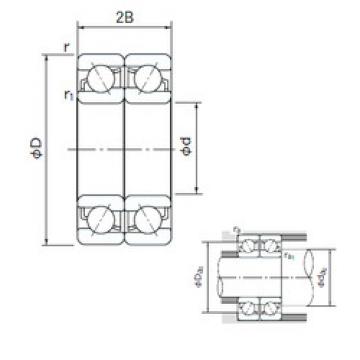 Bearing 7011DF NACHI