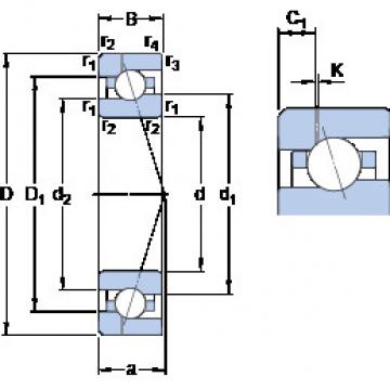 Bearing 7004 ACE/HCP4AH1 SKF