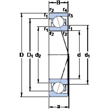 Bearing 71903 CE/HCP4A SKF