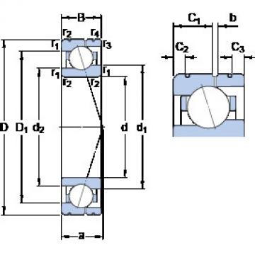 Bearing 71905 ACE/P4AL SKF