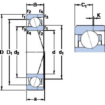 Bearing 71907 ACE/HCP4AH SKF