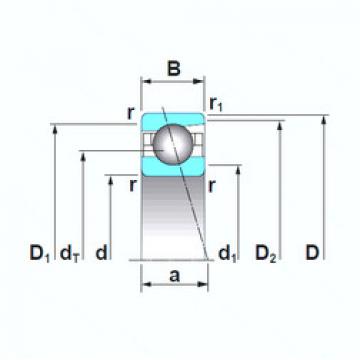 Bearing 7904CTRSU NSK