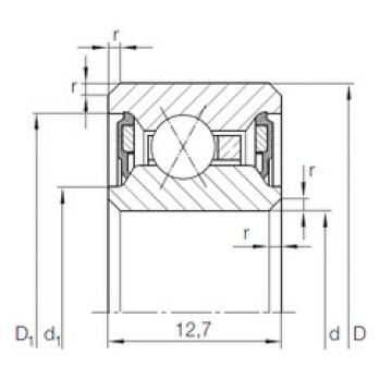 Bearing CSXU 045.2RS INA