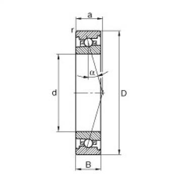 Bearing HS71903-C-T-P4S FAG