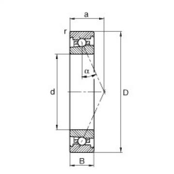 Bearing HS7013-E-T-P4S FAG