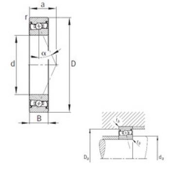 Bearing HSS7006-E-T-P4S FAG