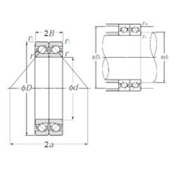 Bearing HTA006DB NTN