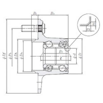 Bearing HUB042-47 NTN