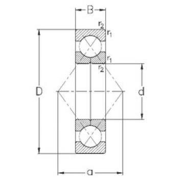 Bearing QJ211-MPA NKE