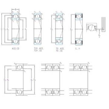 Bearing S7009 CE/HCP4A SKF