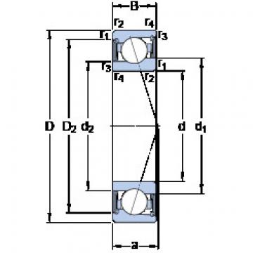 Bearing S71914 CE/HCP4A SKF