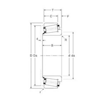 Bearing 100034X/100076X Gamet