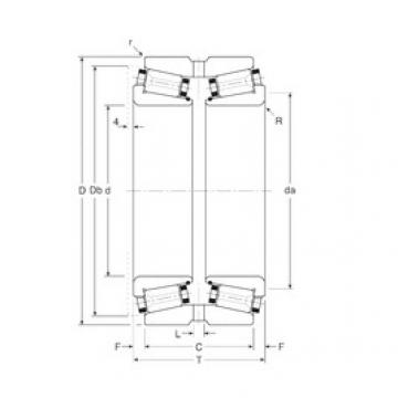 Bearing 100031X/100080G Gamet