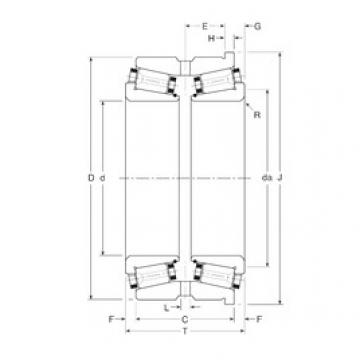 Bearing 100031X/100072H Gamet