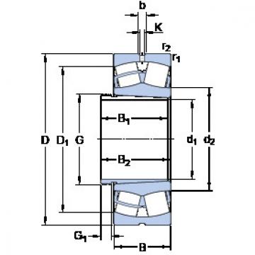 Bearing 22308 EK + AH 2308 SKF