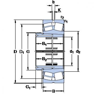 Bearing 23064 CCK/W33 + AOH 3064 G SKF