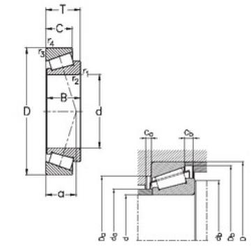 Bearing 32004-X NKE