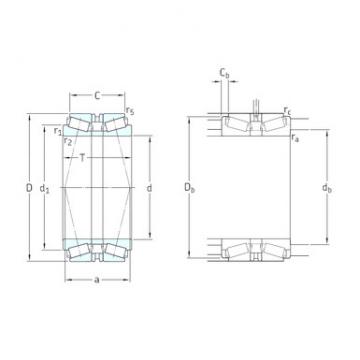 Bearing 30228T106J2/DB SKF