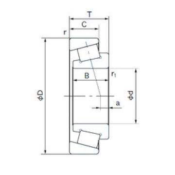 Bearing 30315ED NACHI