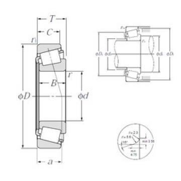 Bearing 4T-15123/15245 NTN