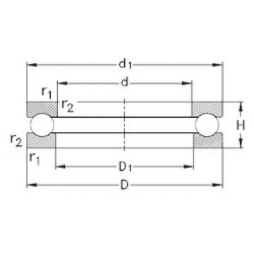 Bearing 51100 NKE