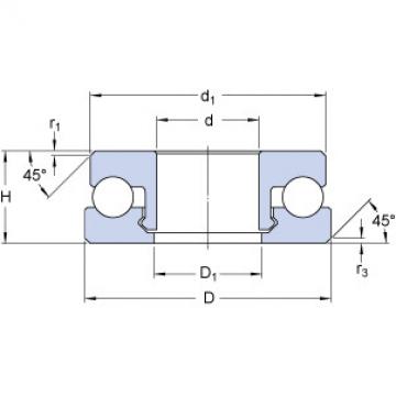 Bearing 51100 V/HR11Q1 SKF