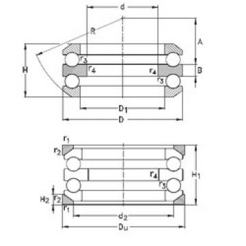 Bearing 54209+U209 NKE