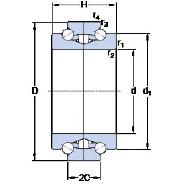 Bearing BTW 130 CTN9/SP SKF