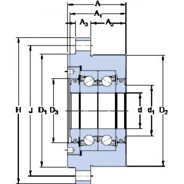 Bearing FBSA 204/DB SKF