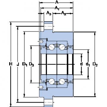 Bearing FBSA 207/DF SKF