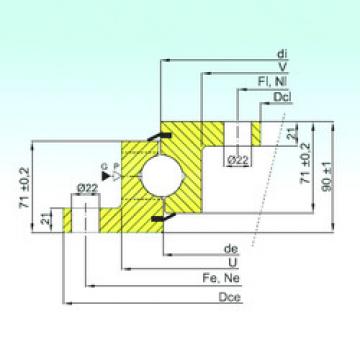 Bearing NBL.30.0955.201-2PPN ISB