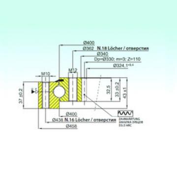 Bearing ZB1.16.0400.200-1RTTN ISB