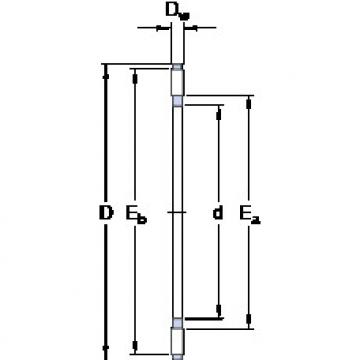 Bearing AXK 110145 SKF