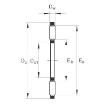 Bearing AXK0515-TV INA