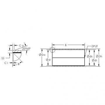 Bearing AST850BM 14080 AST