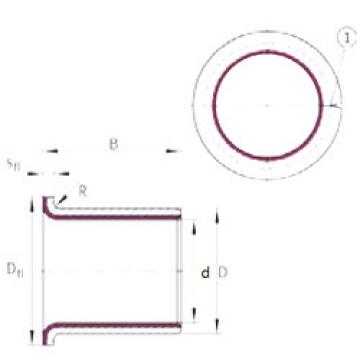 Bearing EGF06070-E40 INA