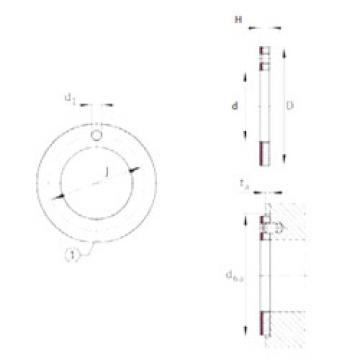 Bearing EGW12-E40 INA