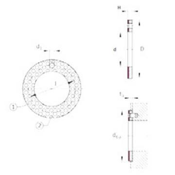 Bearing EGW18-E50 INA