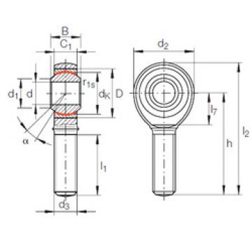 Bearing GAKFL 16 PW INA