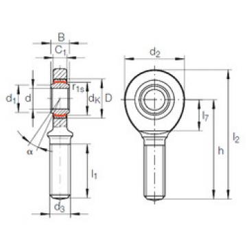 Bearing GAR 15 UK INA