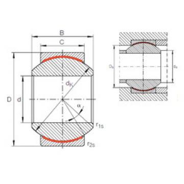 Bearing GE 22 PW INA