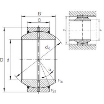 Bearing GE 120 FO-2RS INA