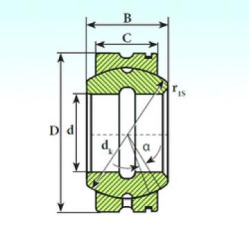 Bearing GE 25 XS K ISB